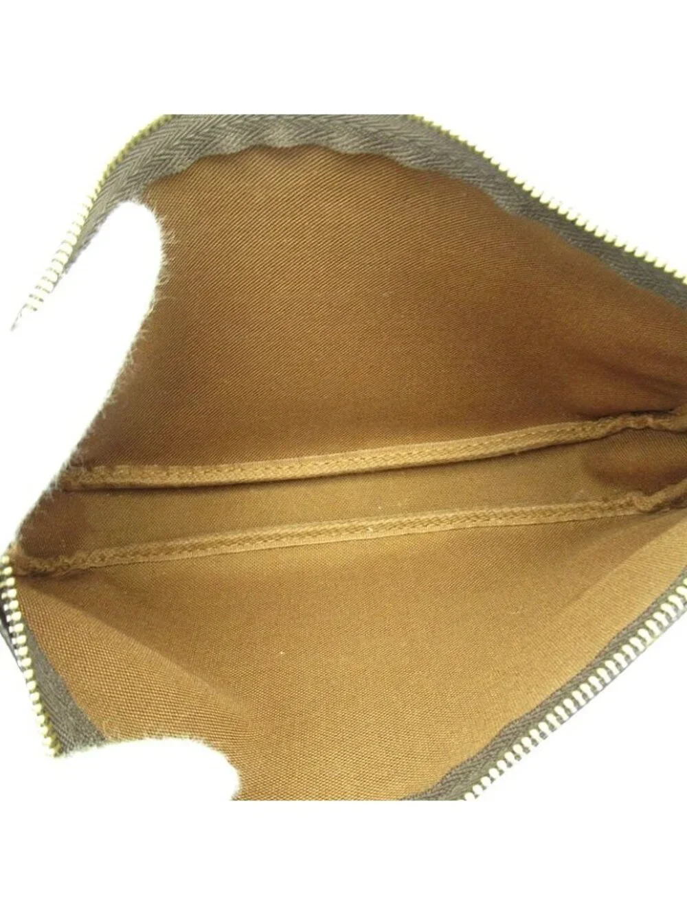 Louis Vuitton Pochette Soirle Monogram Handbag Brown